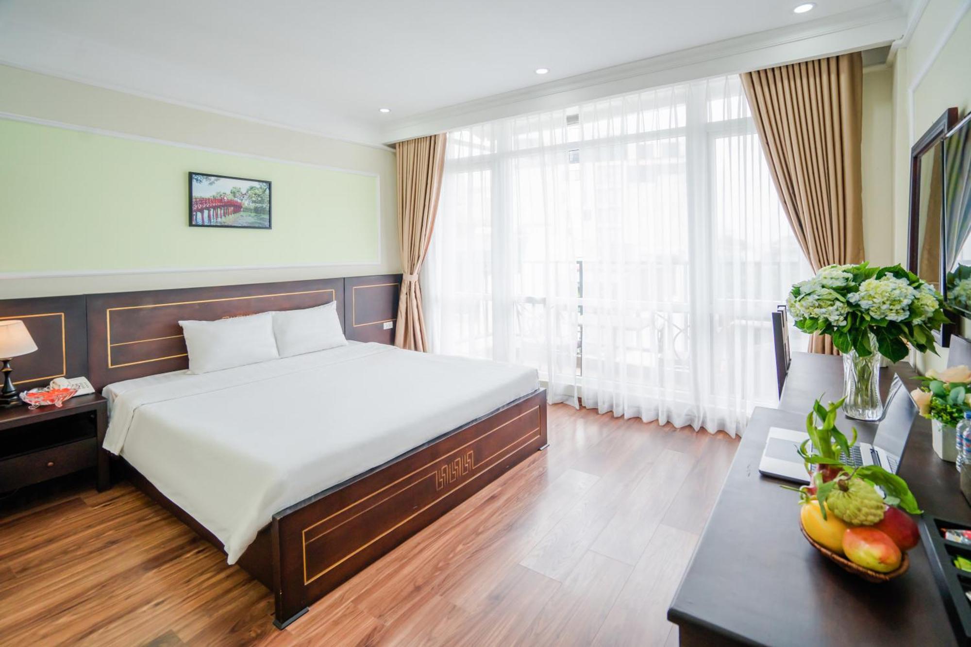 Ha Noi Lake View Hotel & Travel Hanói Exterior foto