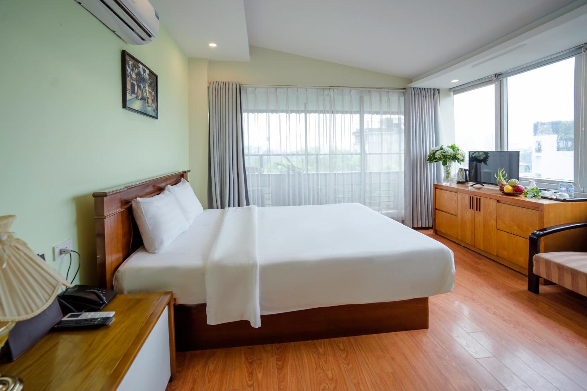 Ha Noi Lake View Hotel & Travel Hanói Exterior foto