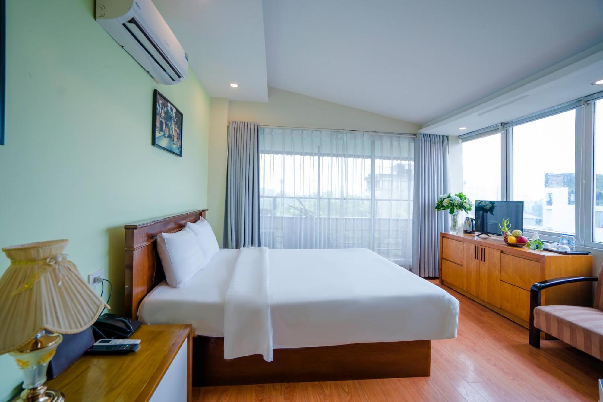 Ha Noi Lake View Hotel & Travel Hanói Exterior foto