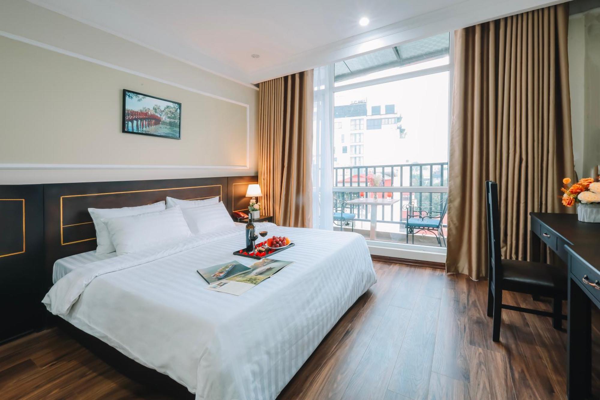 Ha Noi Lake View Hotel & Travel Hanói Exterior foto